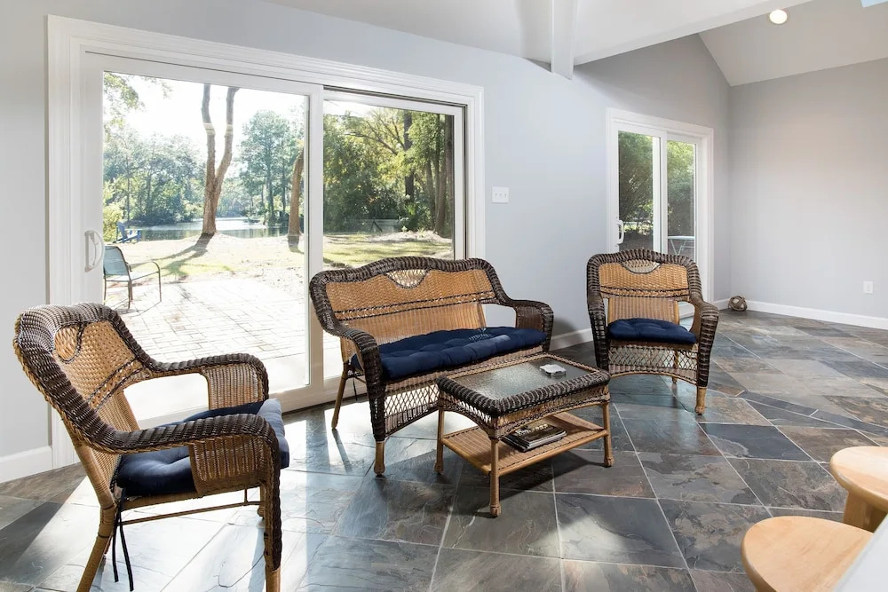 “Offshore Breeze” Retreat w/ Pond & Private Dock home