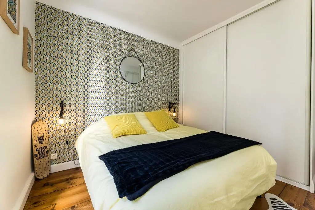 POP KEYWEEK Apt 3 bedrooms with terrace & parking Biarritz city center