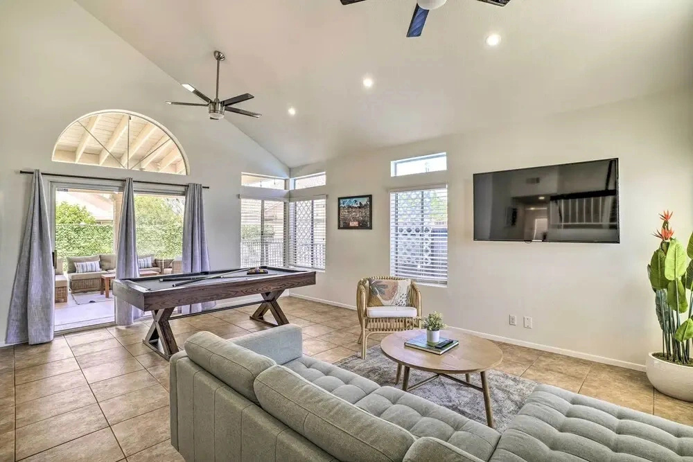 Home w/ Private Pool & Game Room in Indio