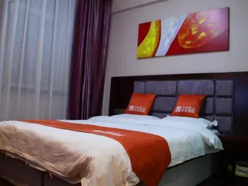 Shell Zhangye Ganzhou Area East Street Drum Tower Hotel