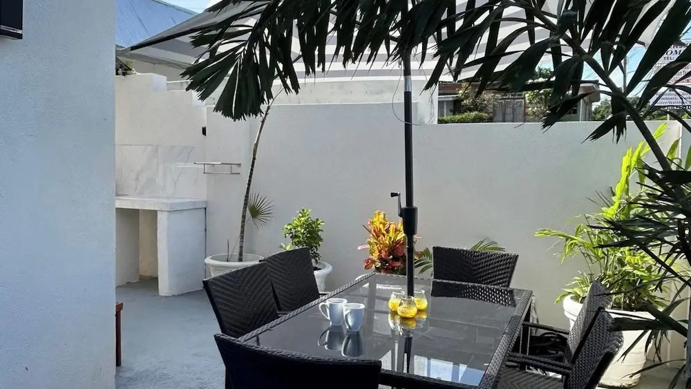 Kick back and relax in this calm, stylish space