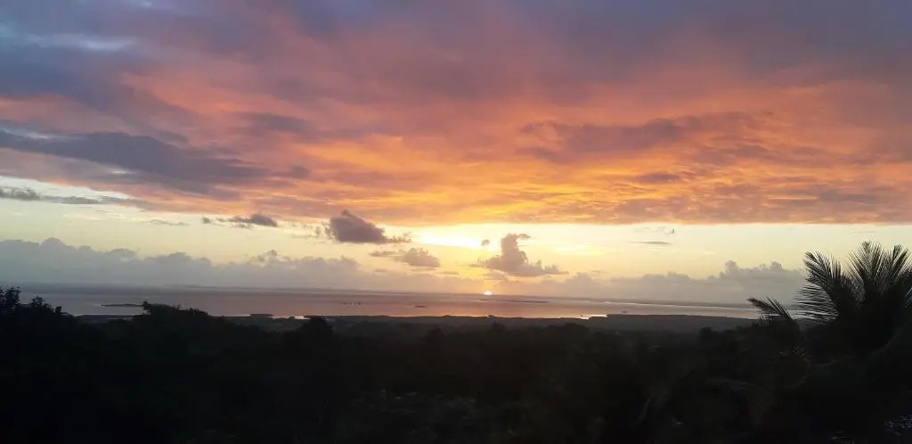 Villa créole vue mer