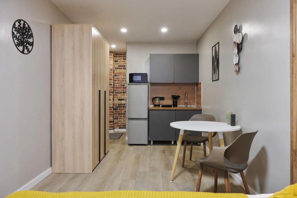 MOKO Apartments на улице Новоостаповская 20