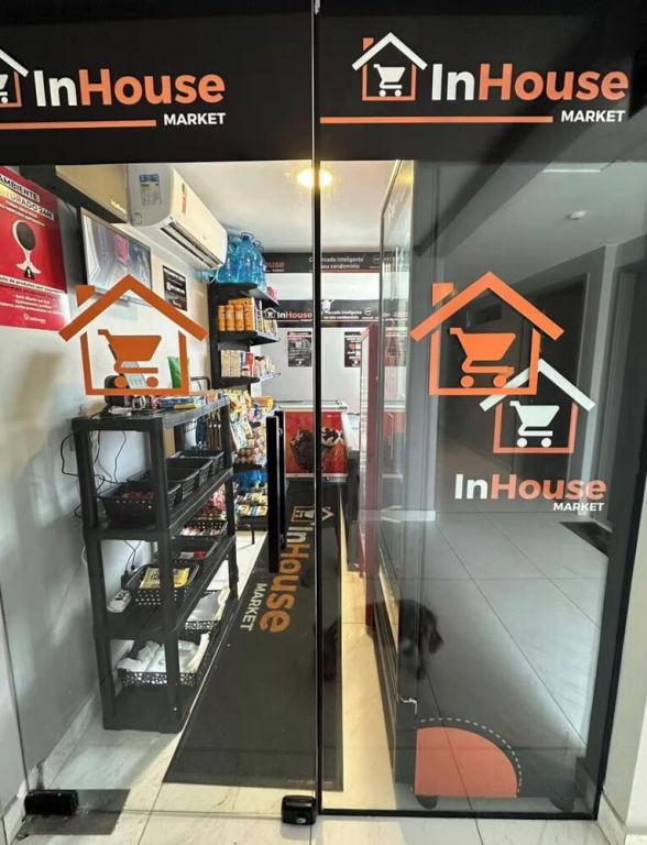 Flat pé na areia 406 Branco Haus