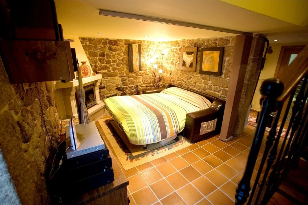 House With 5 Bedrooms in Cuntis, With Wonderful Lake View, Private Poo
