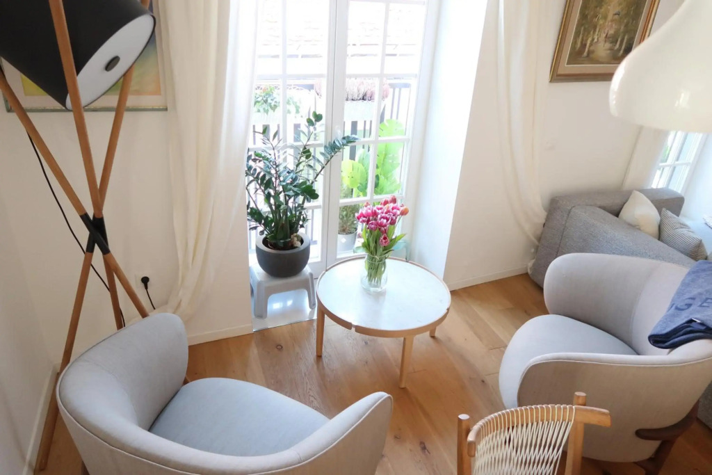 Top view residence in central Ljubljana