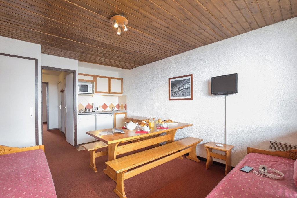 Rental Apartment Le Schuss - Val Thorens studio flat 4 persons - POP 13717