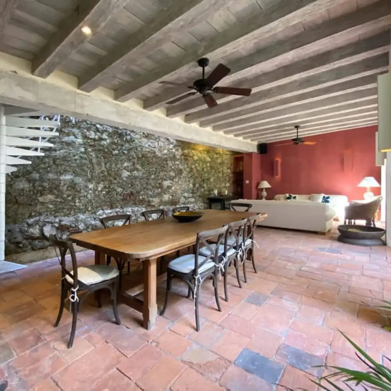 w Amazing 4BR Colonial Villa w AC in Cartagena