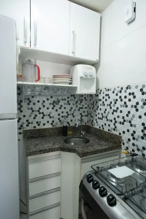 Apartamento com Wi-fi a 190 m da Praia da Costa