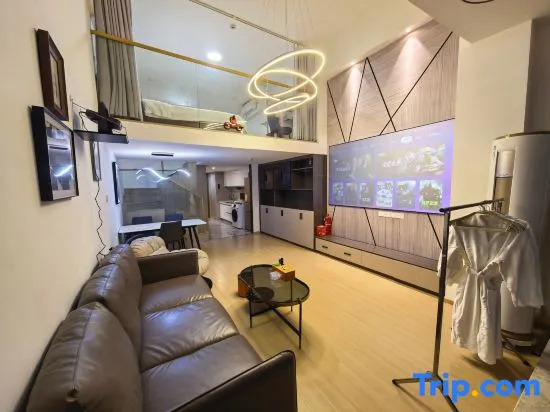 Star Theme Apartment (Guangzhou Panyu Tianhe Chengnancun Wanbo Metro Station)