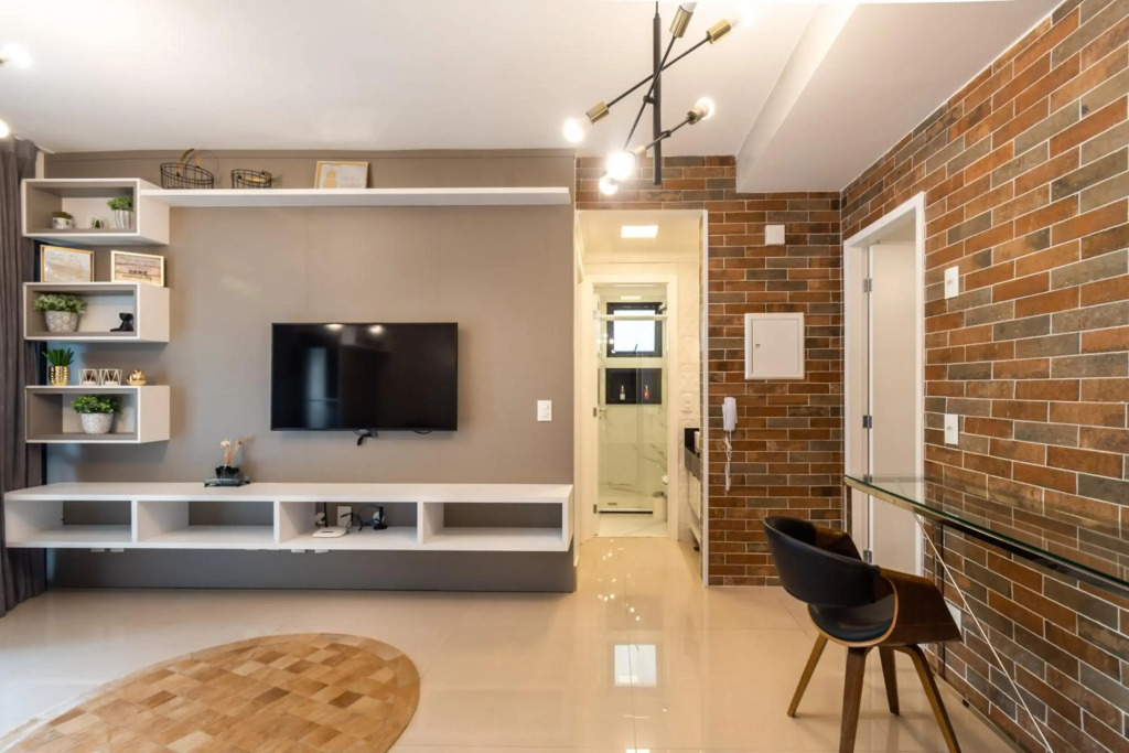 7 Aptos Premium Decorados 2 Qtos Suíte e 1 Qto Vista Panorâmica Varanda Piscina Academia Garagem WiFi Perto do Metrô SP