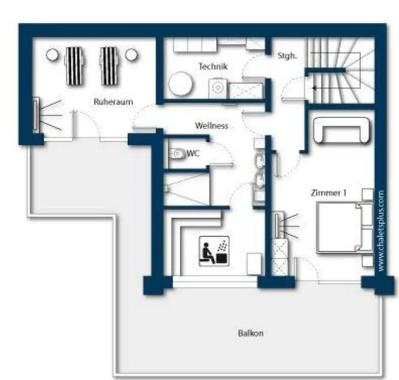 Ski-friendly Chalet in Neukirchen