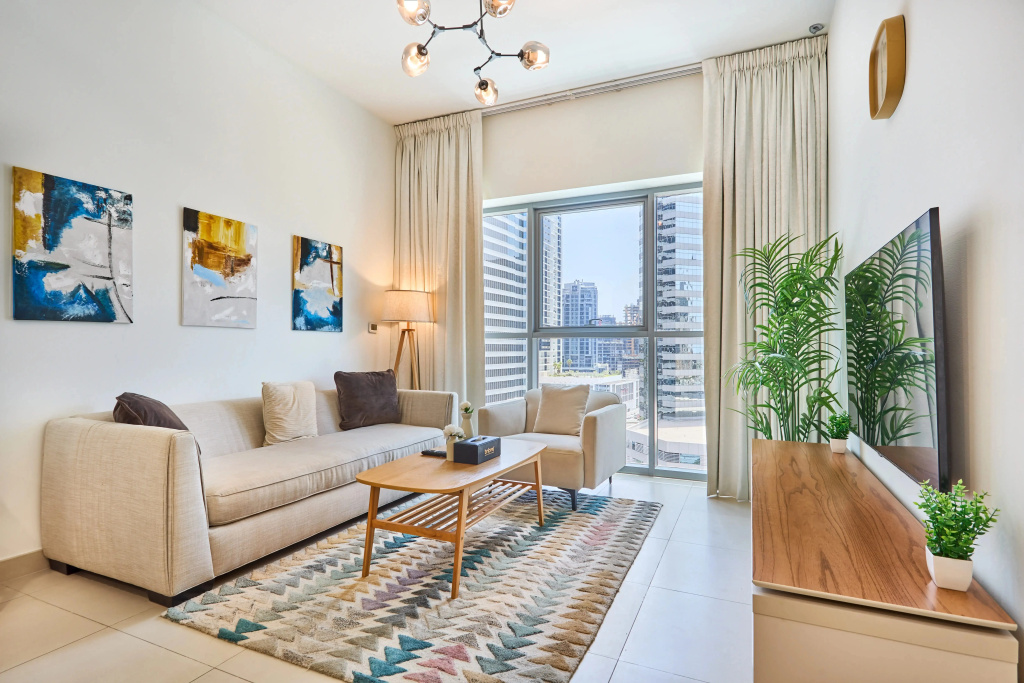 Апартаменты bnbme | Bellevue Tower 2 | 1BR