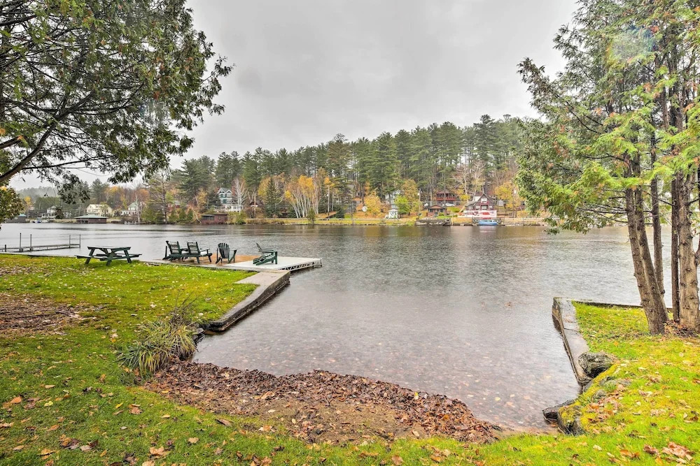 Pet-friendly Adirondack Cabin w/ On-site Lake