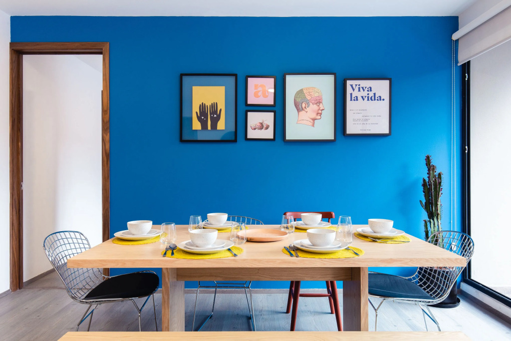 Casai Colorful and Artsy 3BR 2BA Apt in Roma Norte
