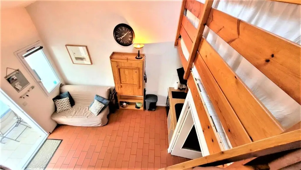 Appartement d'une chambre avec terrasse amenagee a Saint Hilaire de Riez a 1 km de la plage