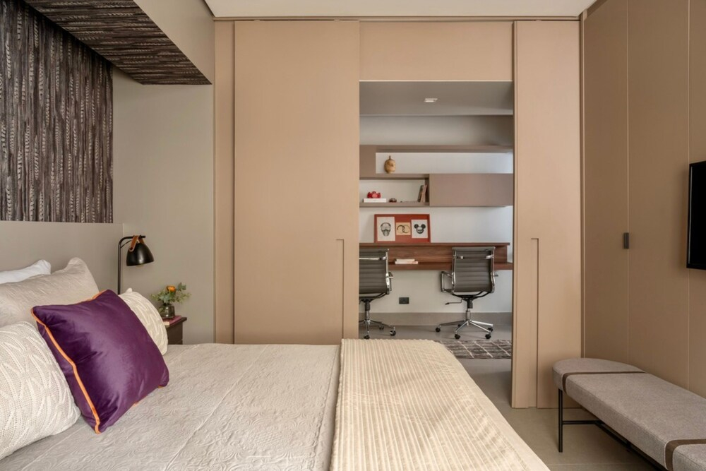 Flat de 100m2 com Serviço de Camareira