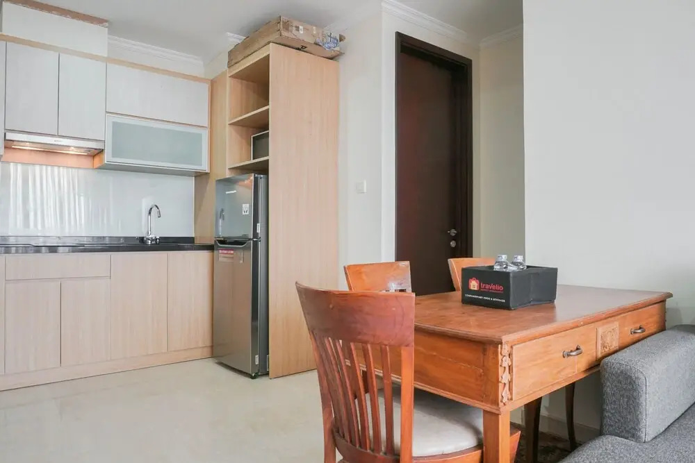 Elegant 2Br for 3 Pax at Menteng Park Apartment