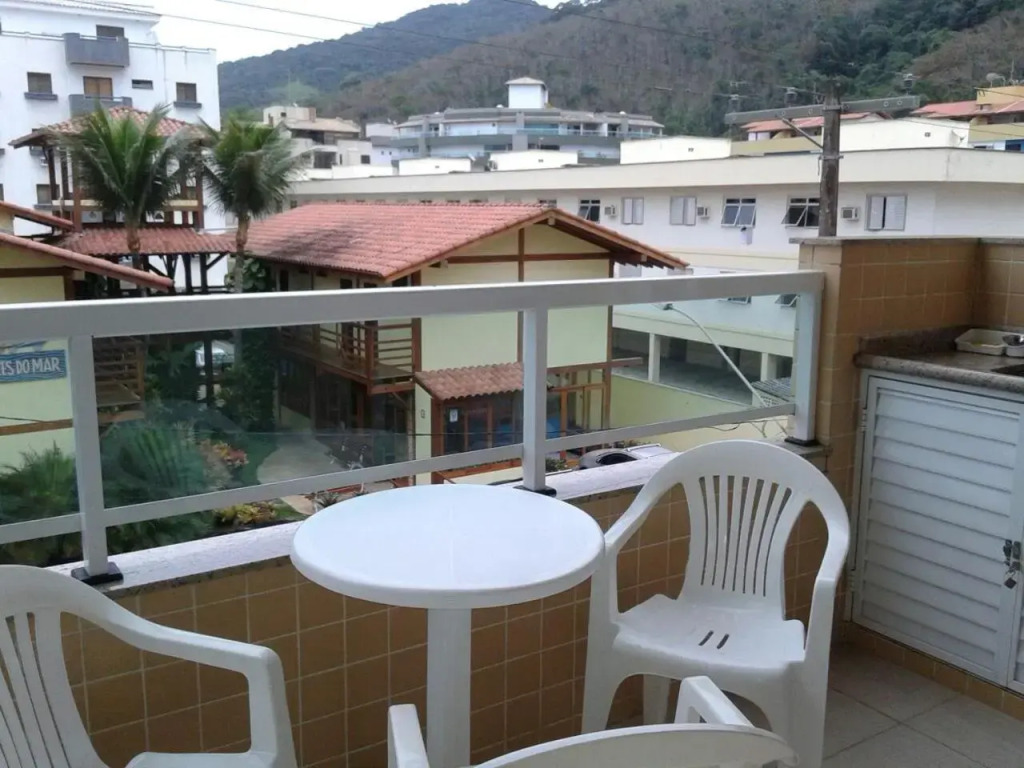 Apto 3 quartos Condominio Costa Atlantica-pé na areia-em Ubatuba,SP