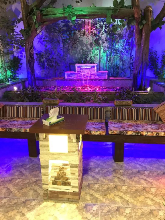 Wooden Water Fall Chalet