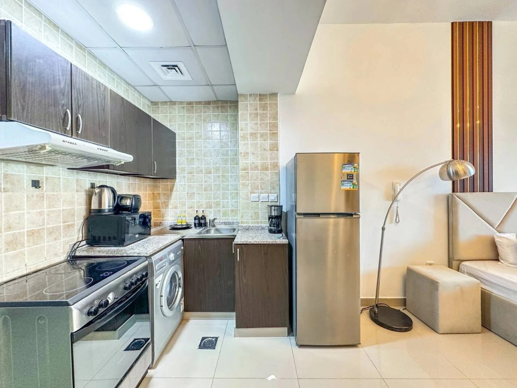 Квартира 14th Floor Marina Studio | Steps to Metro & Beach