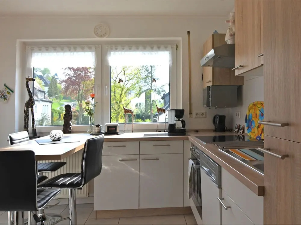 Pretty Holiday Home with a Balcony Complete with Awning in Meschede in Northern Sauerland