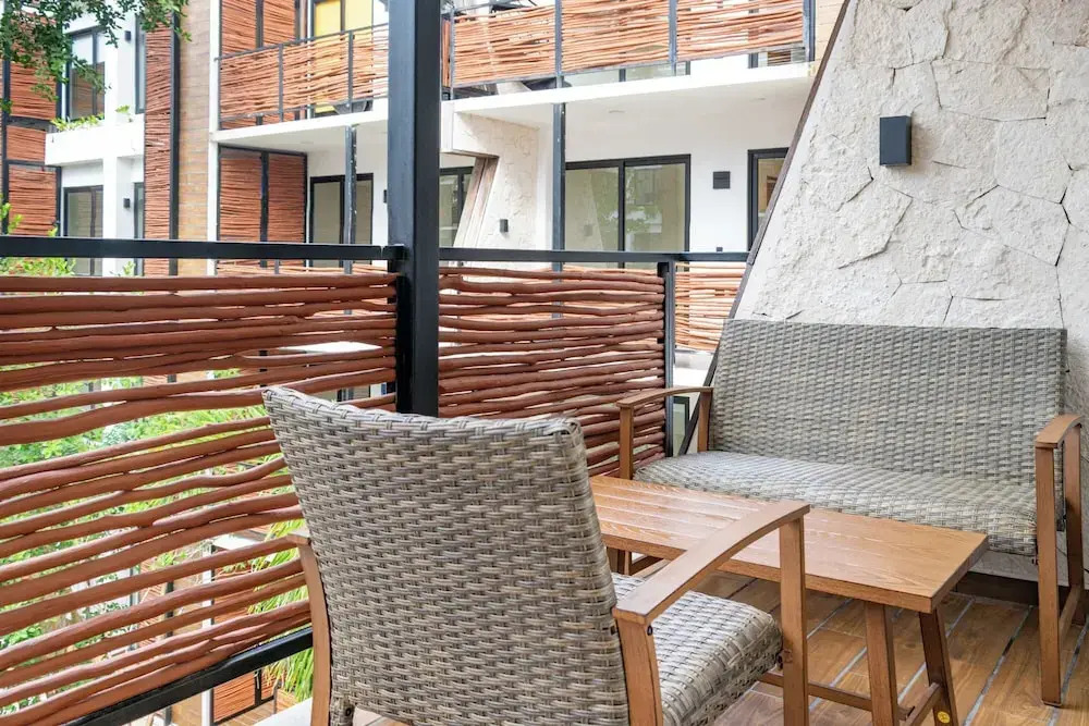 Pool & Rooftop in Tulum. 2 Bedrooms Flat