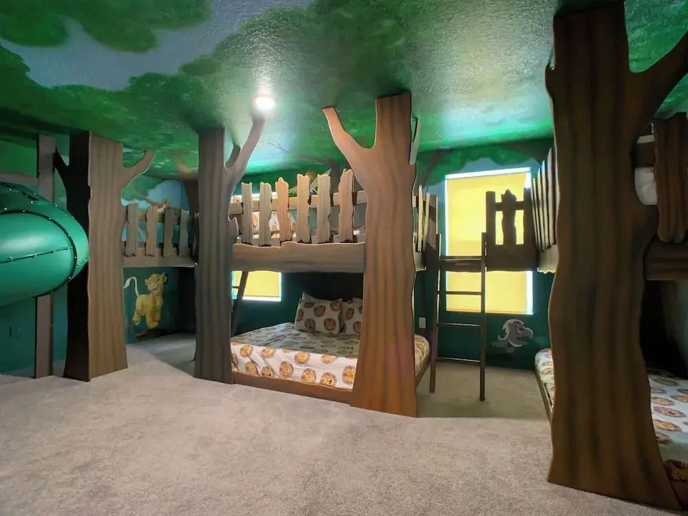 Family Villa Themed Rooms Near Disney