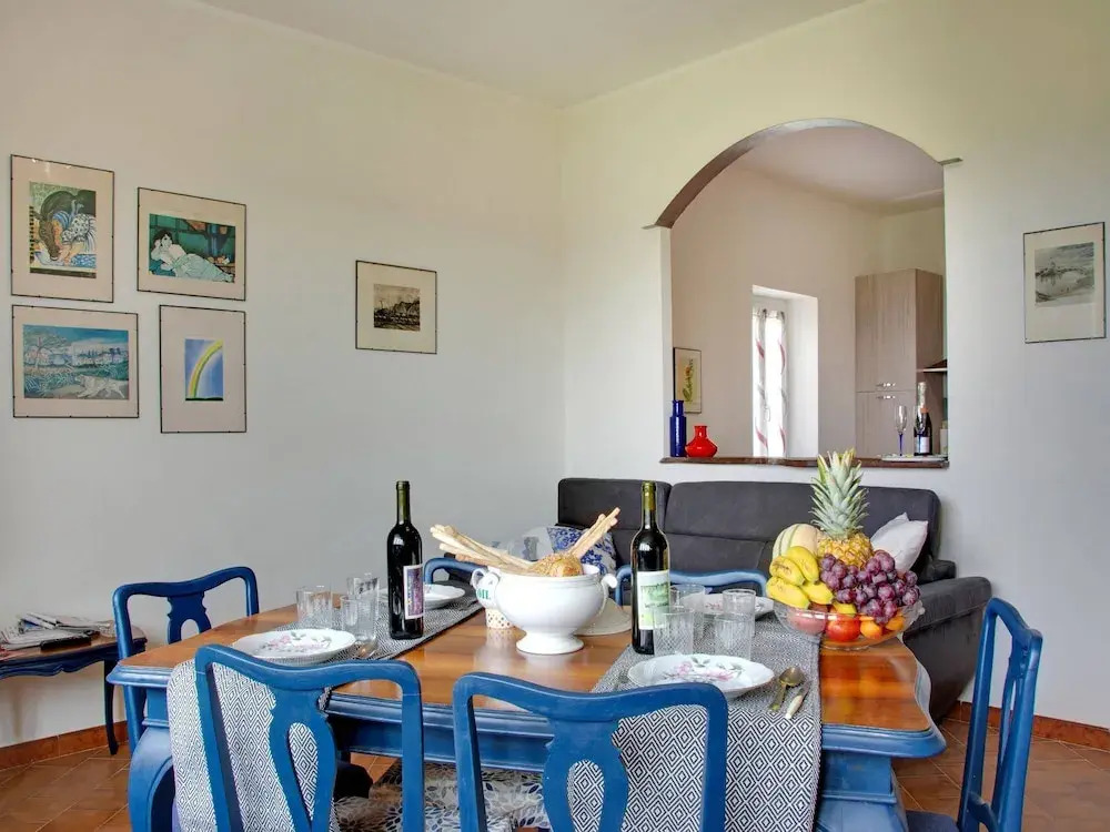 Holiday home in Asti with a lovely hill view from the garden
