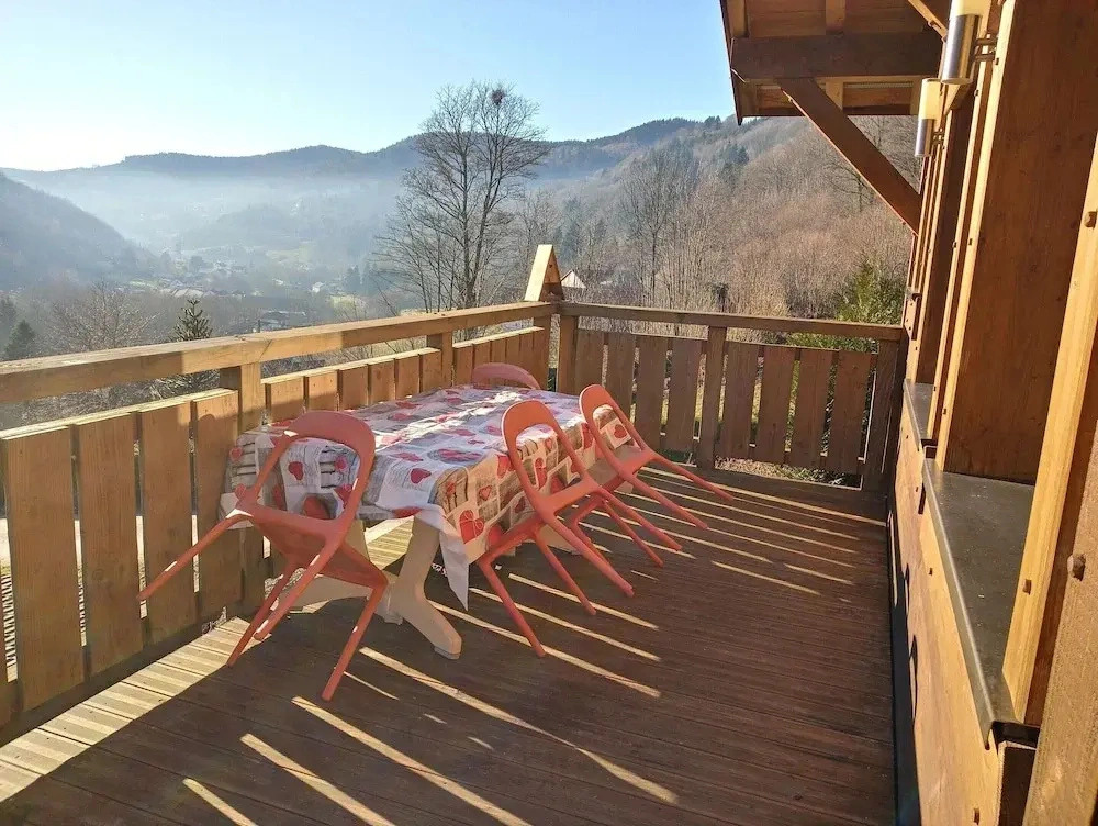 Chalet in La Bresse With Valley Views