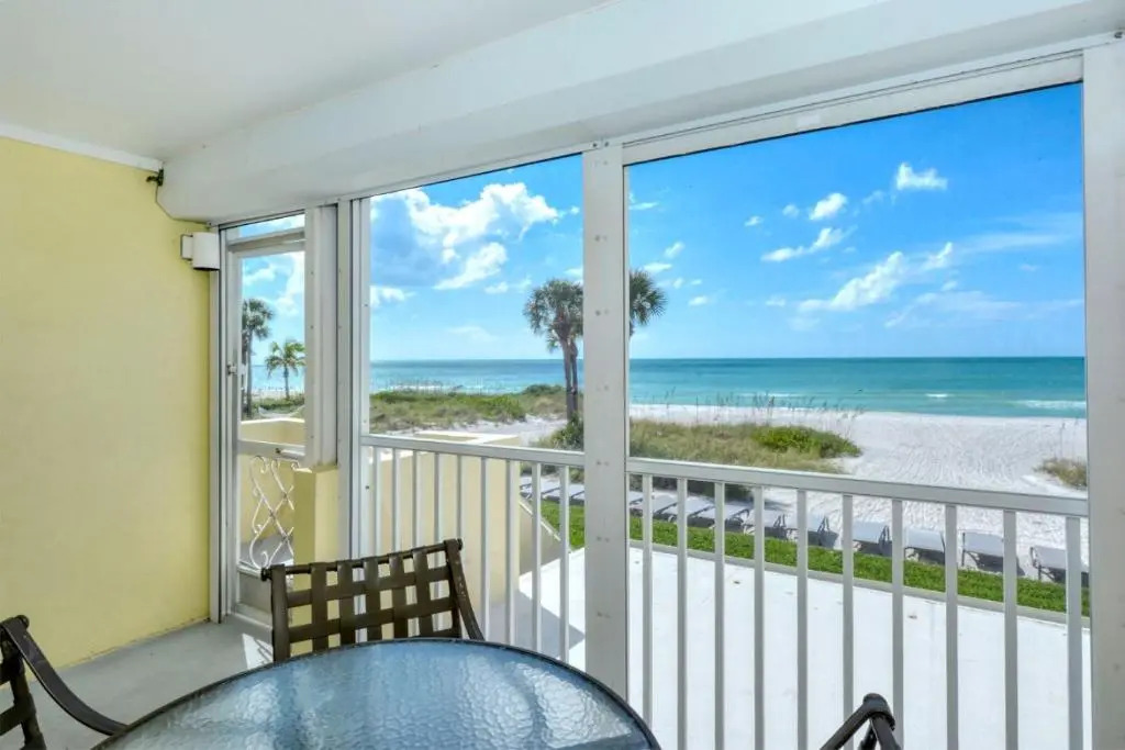 LaPlaya 202D Picture this from your lanai or sundeck Palm trees beach turquoise water and gorgeous sunsets