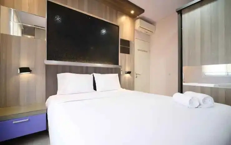 Homey and Best Location 2BR at Twin Tower Apartment By Travelio