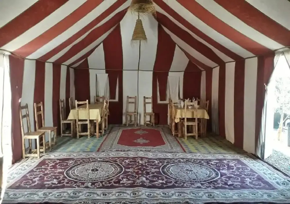 Family desert camp