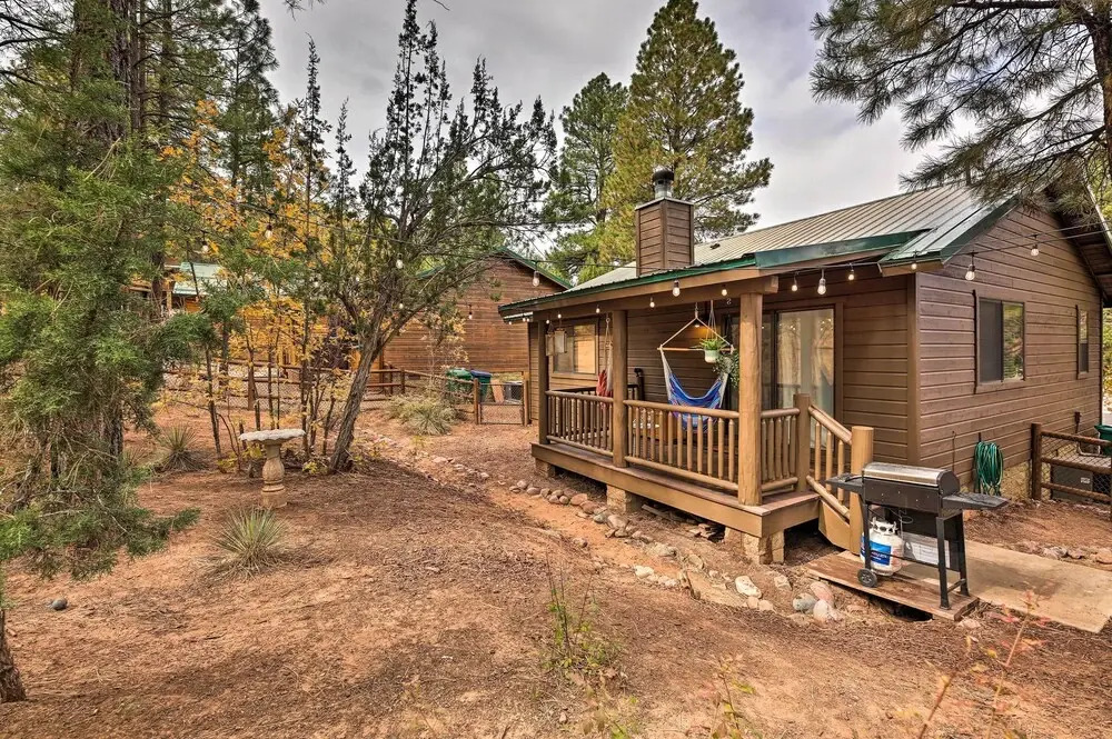 Trail Access: Pet-Friendly Cabin in Show Low
