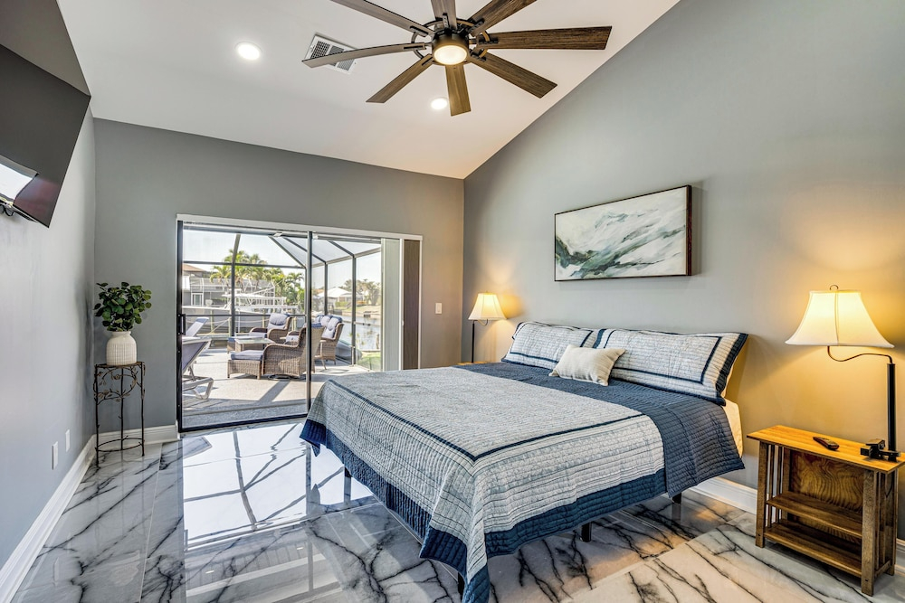Luxe Waterfront Cape Coral Home w/ Gulf Access!