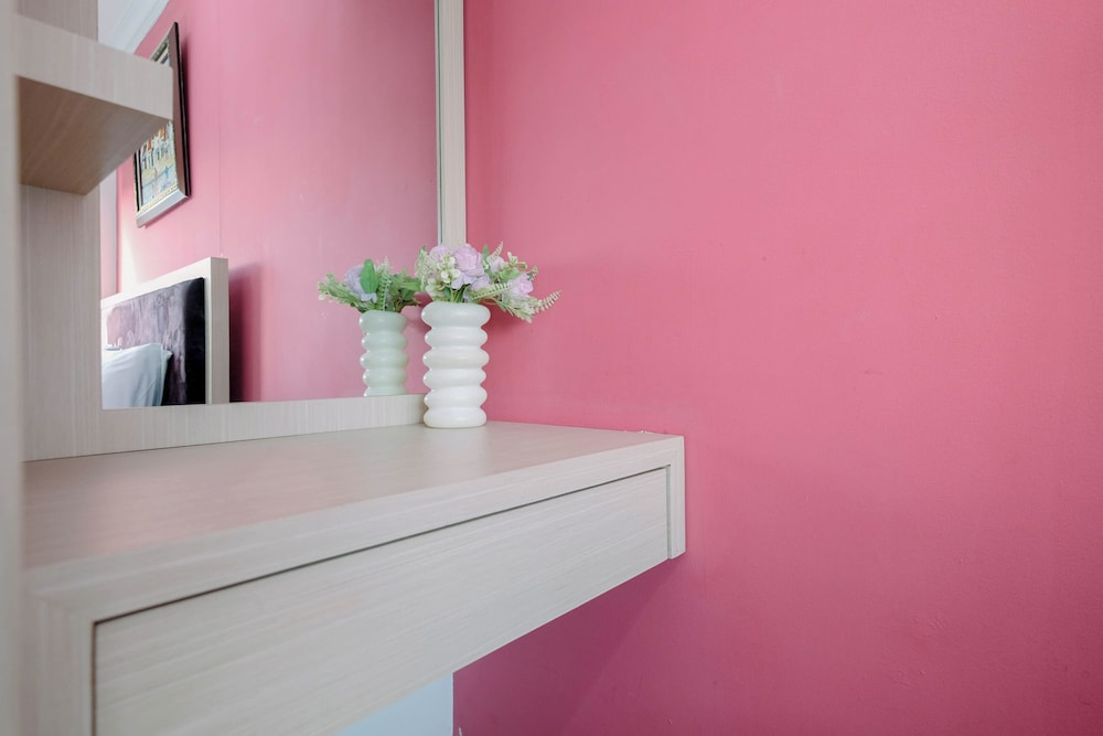 Compact White Tone 2Br At Pakubuwono Terrace Apartment