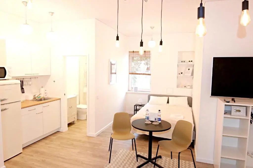 Minimalist Studio Apartments in Old Town by Hostlovers
