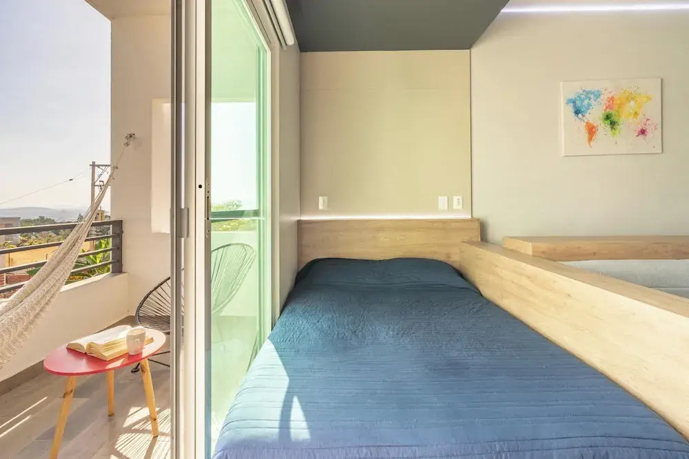 Moderno Estudio con Alberca Gym Rooftop