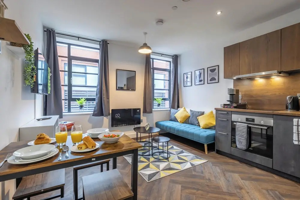 Modern 1-bed in Birmingham's Jewellery Quarter
