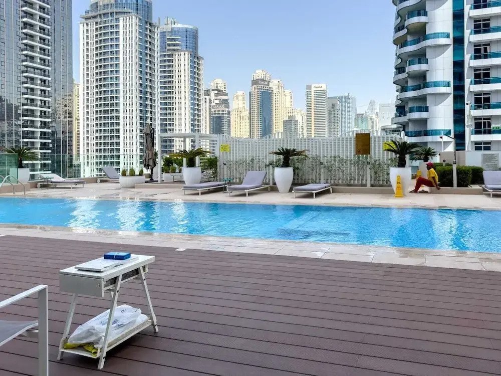 Marco Polo - Stunning 2 BR With Marina Views | Huge Pool & Gym