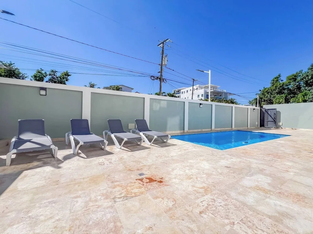 New 2BR APT in Sosua Town, Close to Strip and Next to Supermarket