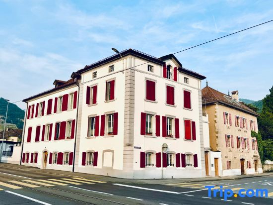 Historic House Aigle - Lake & Alps - Garden & BBQ