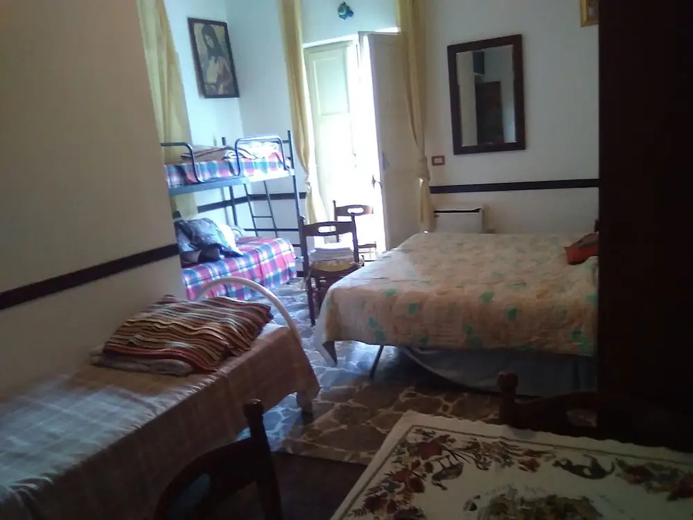 Single room with shared bathroom