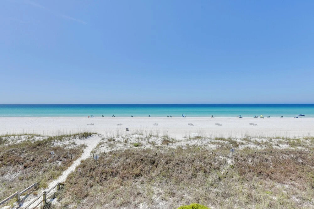 2-story Beachfront Condo in PCB w/ Community Pool!