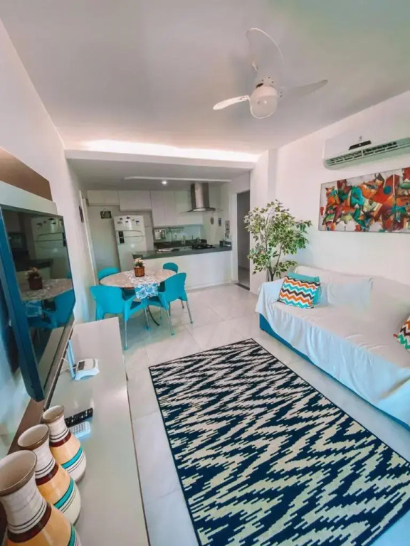 Apartamento no Porto Real Resort com vista para praia para 6 adultos e 4 adolescentes