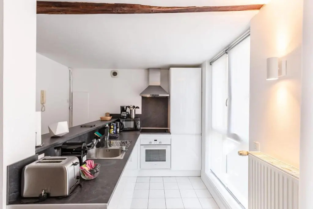 Hypolite 3 New- Nice flat for 4 - 80 meters from the Port of Honfleur