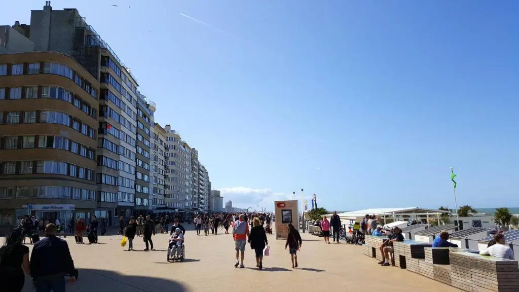 Apartment With 2 Bedrooms in Oostende, With Balcony - 500 m From the B