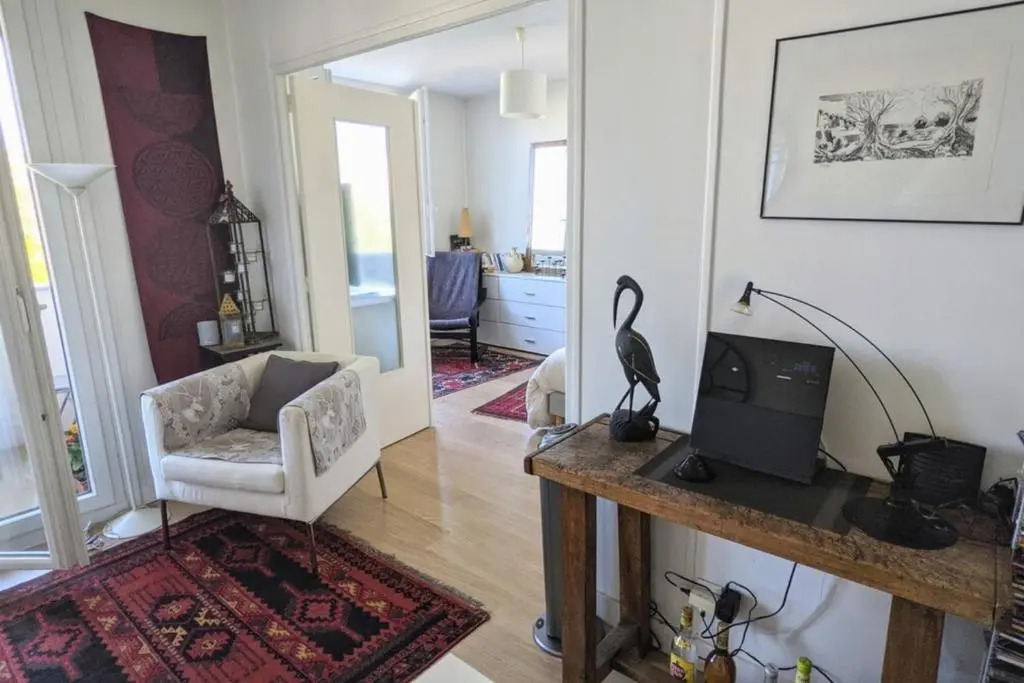 Charming Bright T2 Balcony Parking Telework