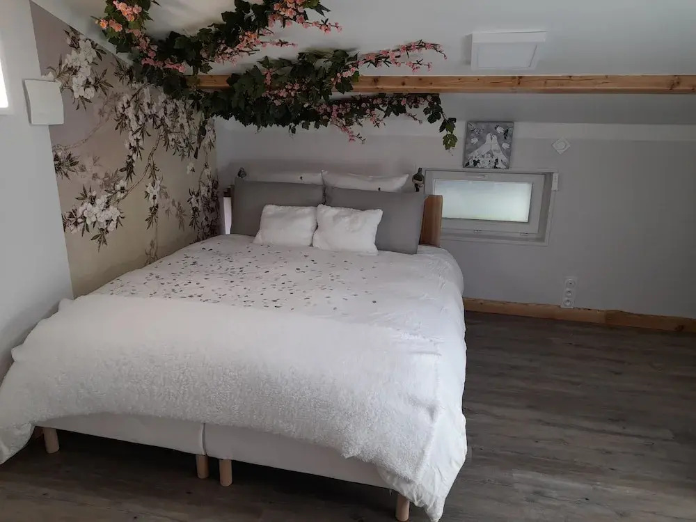 La maison du Bonheur, borne de recharge VE