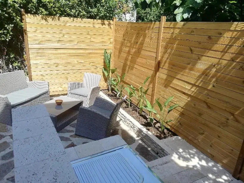 Appartement T2 Rez de villa proche bord de mer